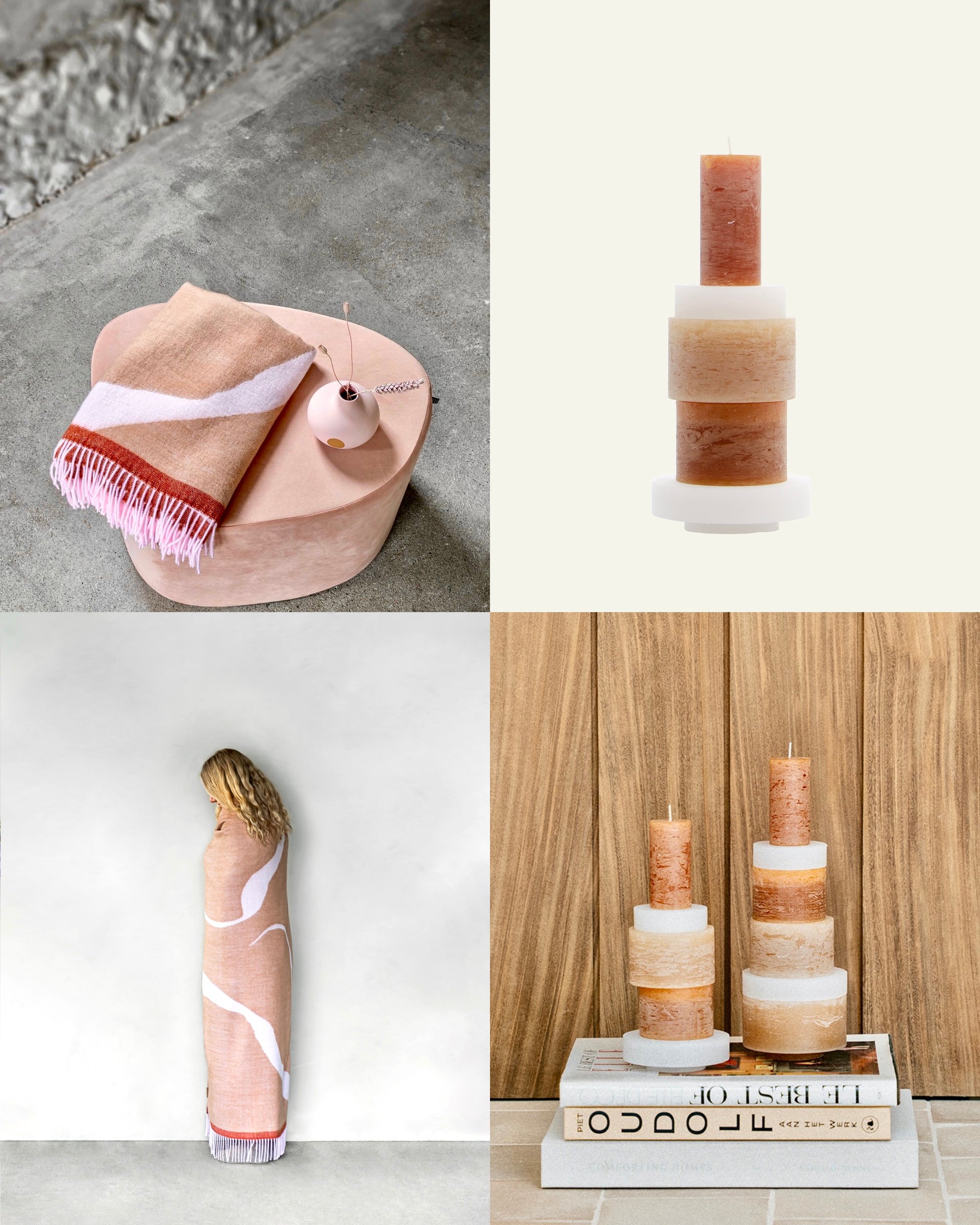 Stan Editions Beige - Plaid Nude Mette Ditmer