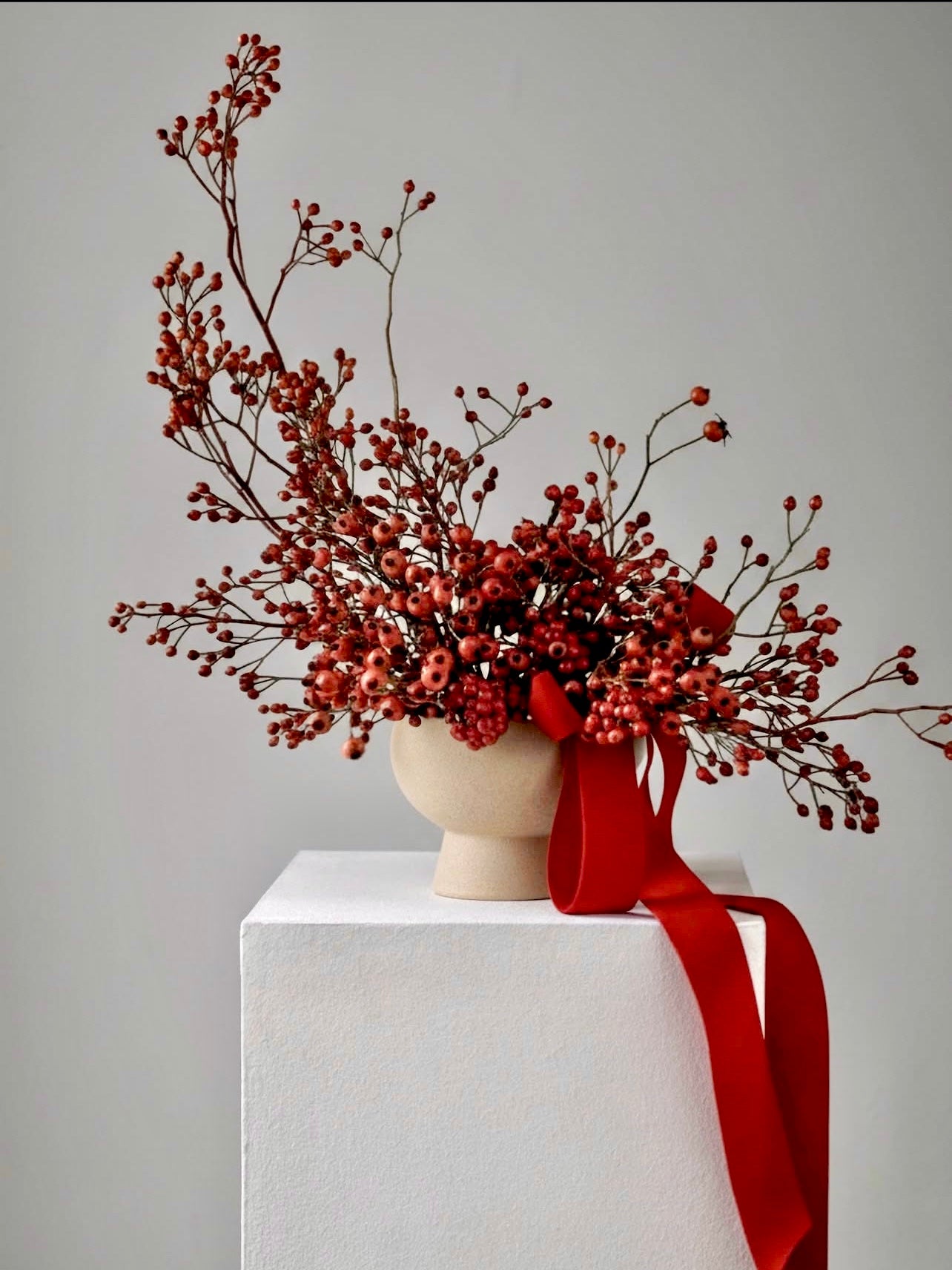 Vaas handgemaakt Holden | Structuur crème