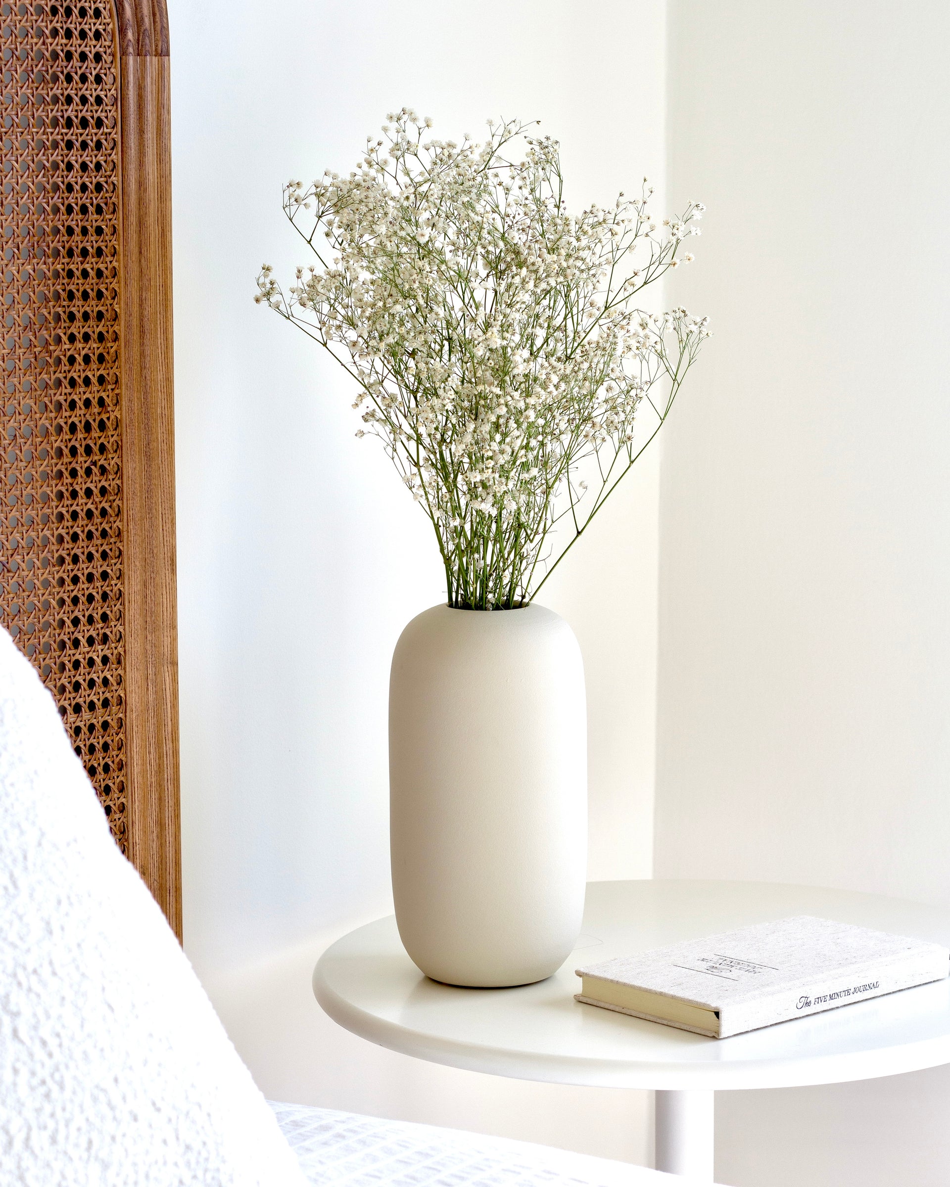 Vaas handgemaakt Dune 45 | Gebroken wit