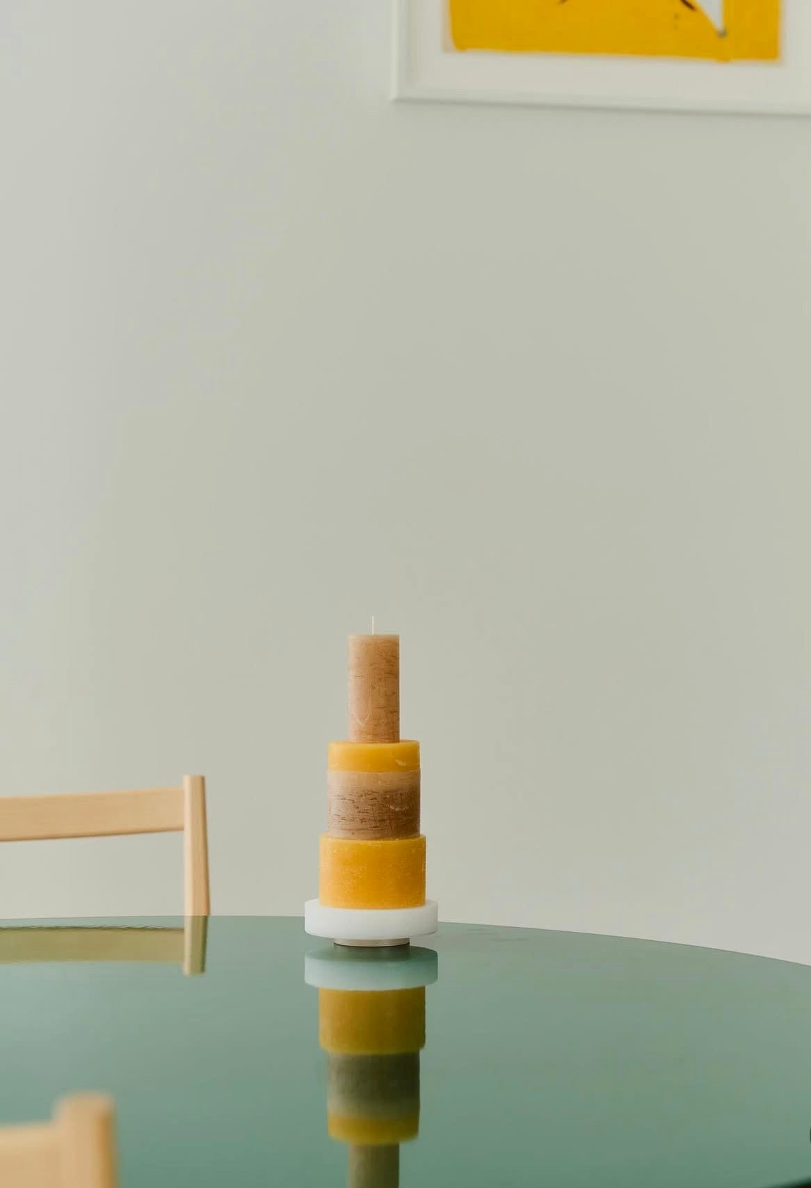 Candle Stack 03 | Geel