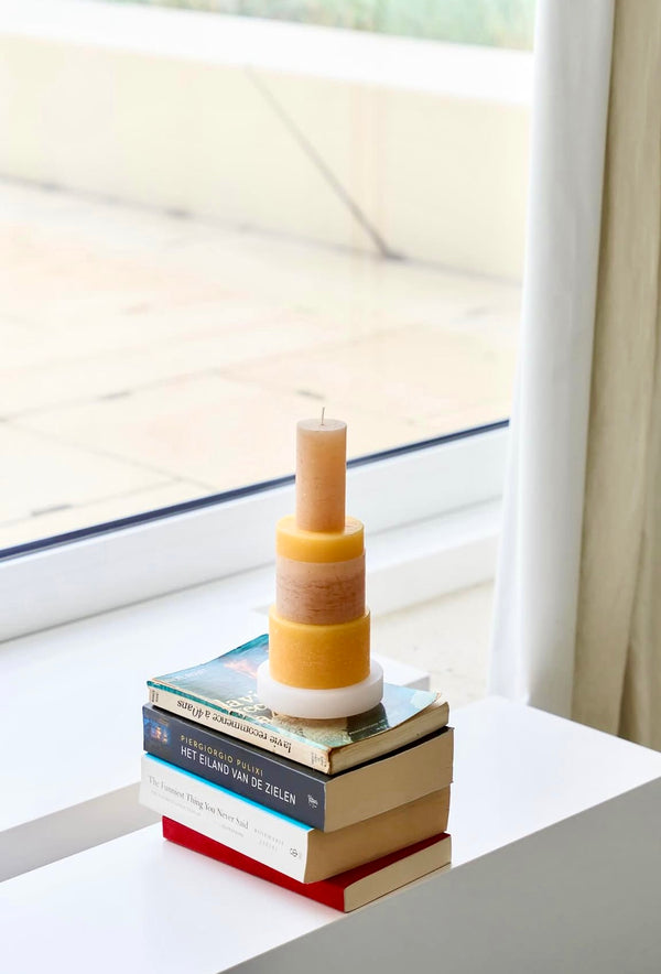 Candle Stack 03 | Geel