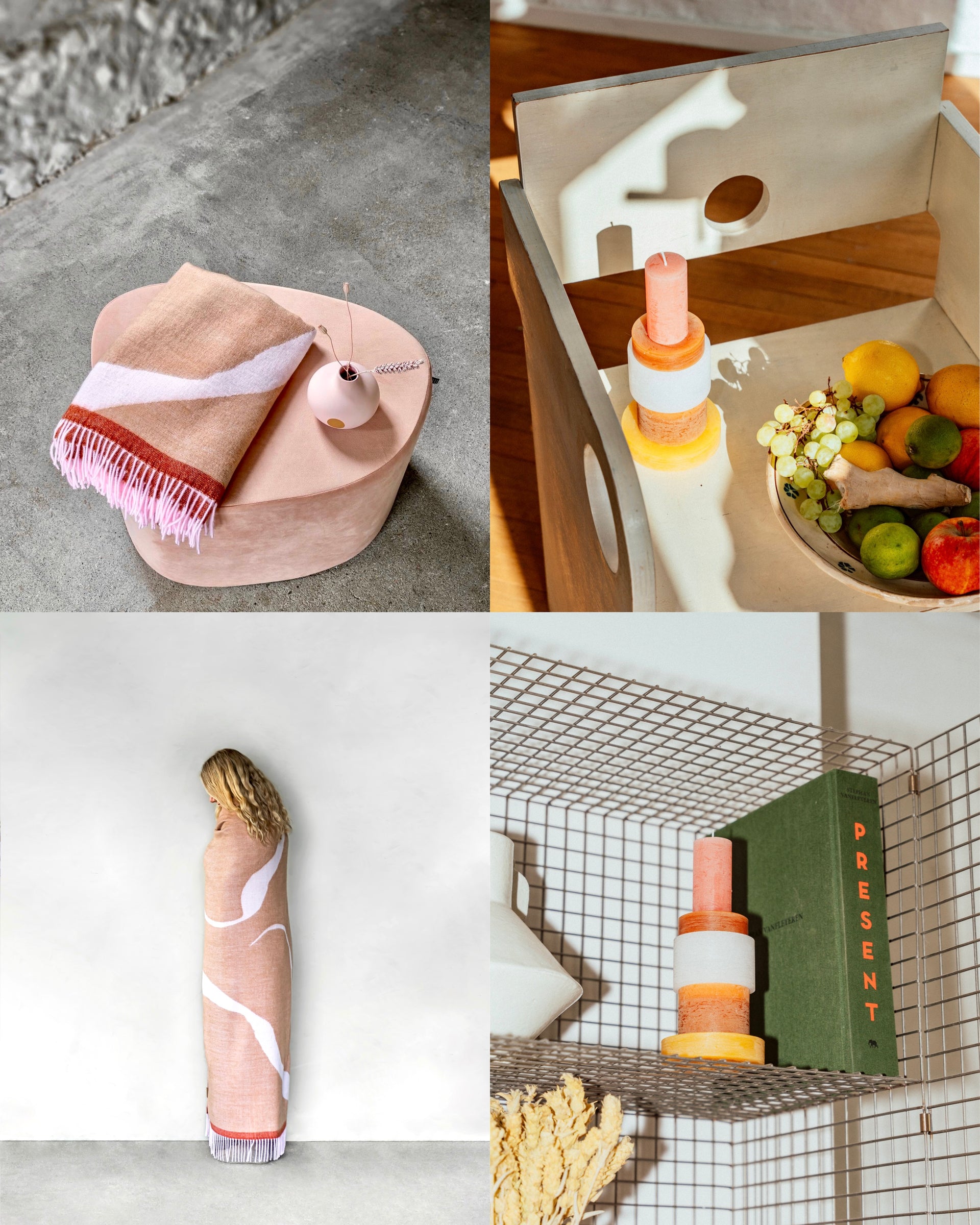 Stan Editions Yellow - Plaid Nude Mette Ditmer