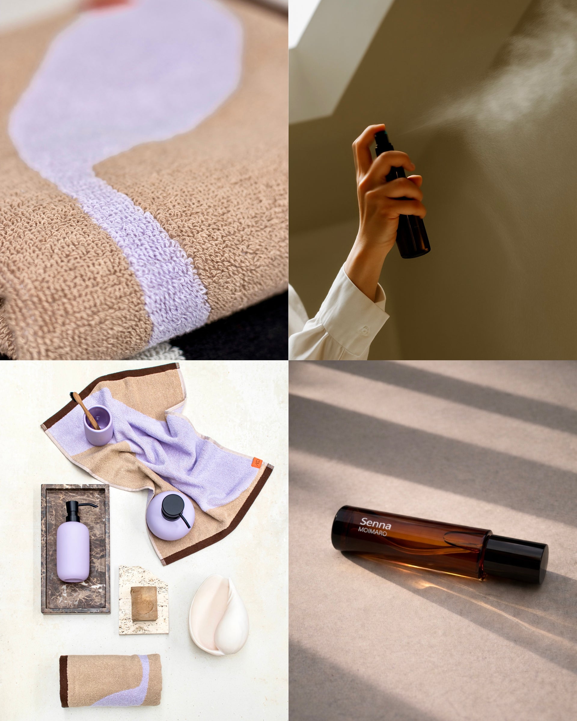 GIFTSET | Gastdoekenset Mette Ditmer - Roomspray Senna