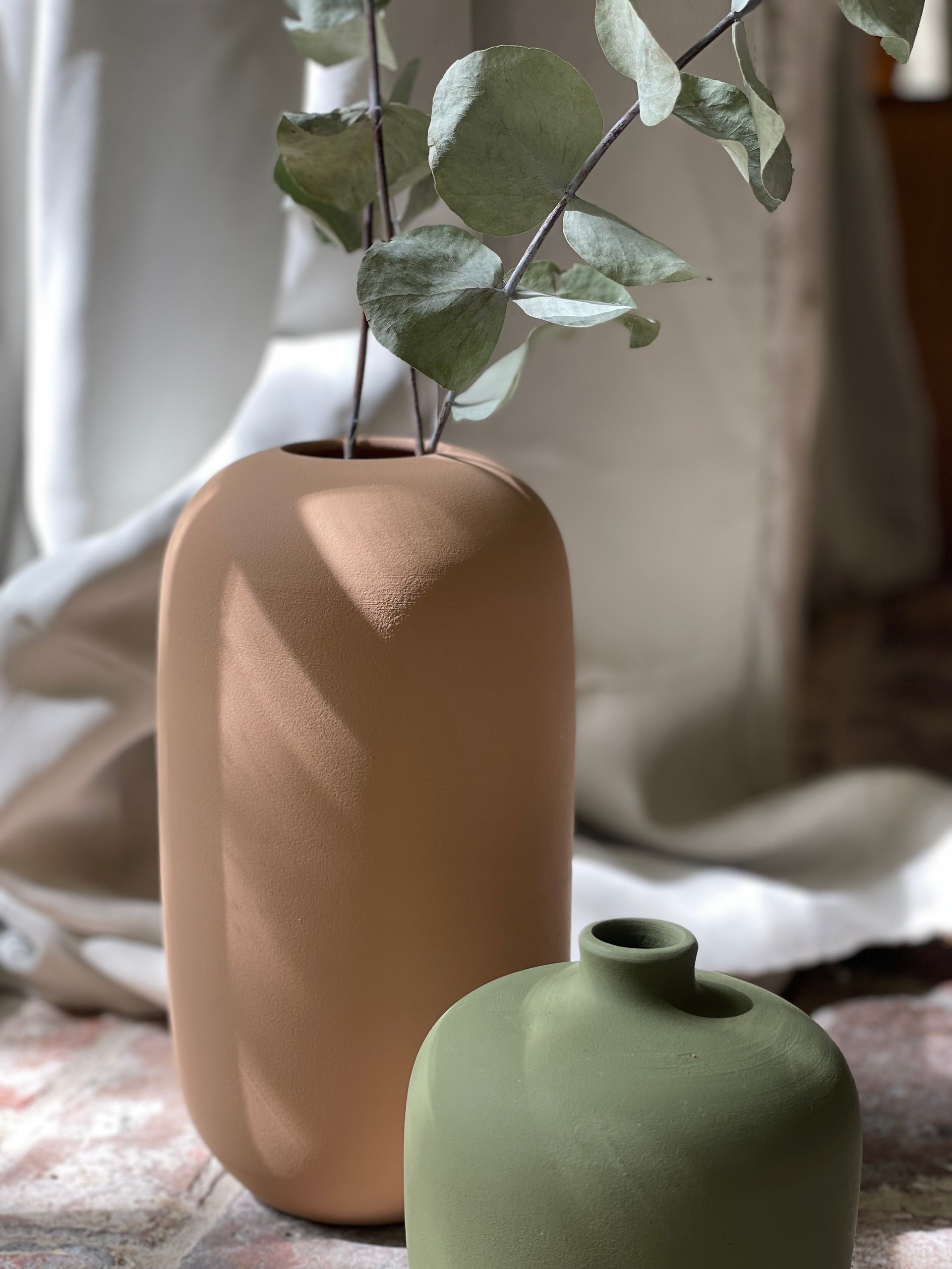 Vaas handgemaakt Dune 45 | Terracota