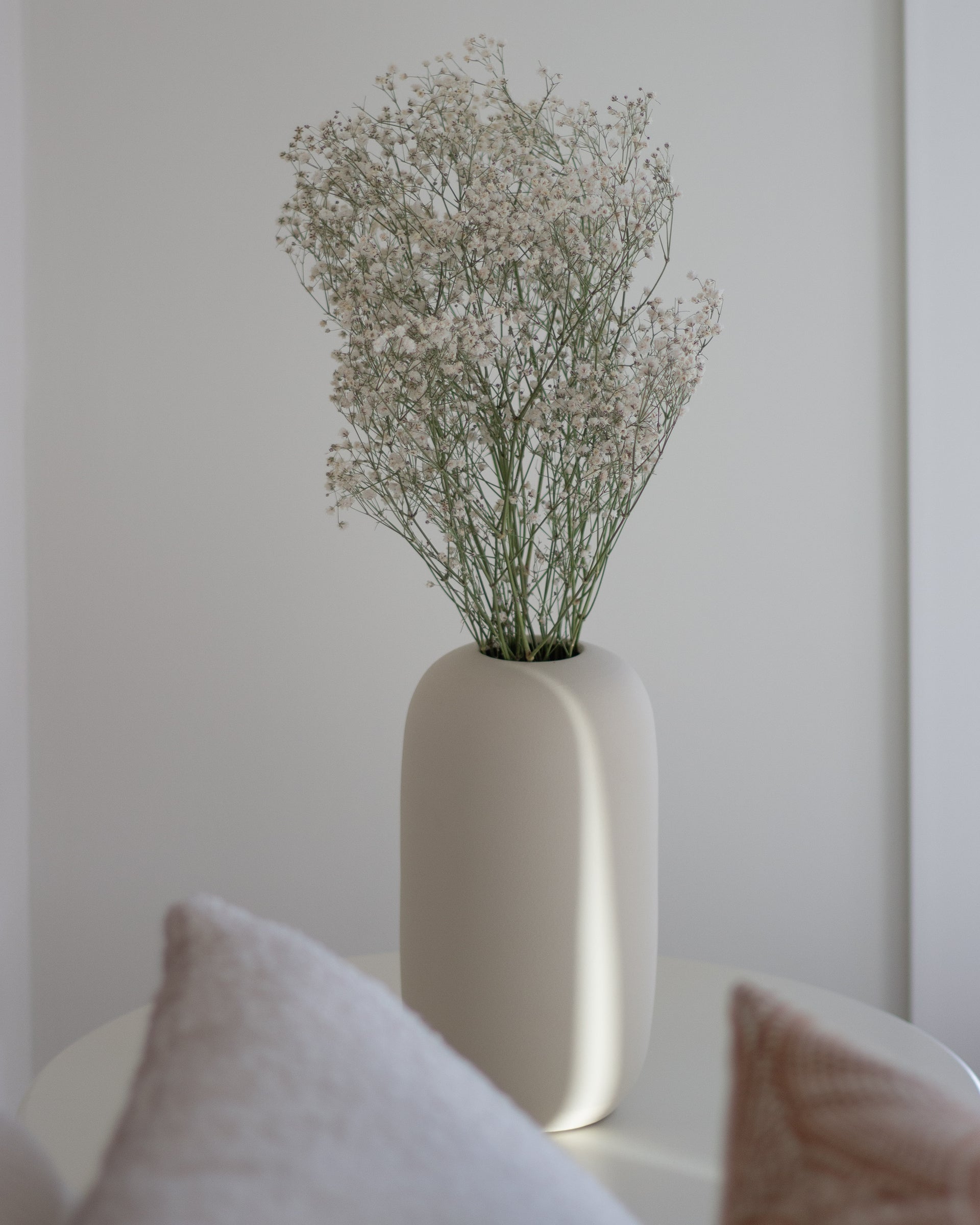 Vaas handgemaakt Dune 45 | Gebroken wit
