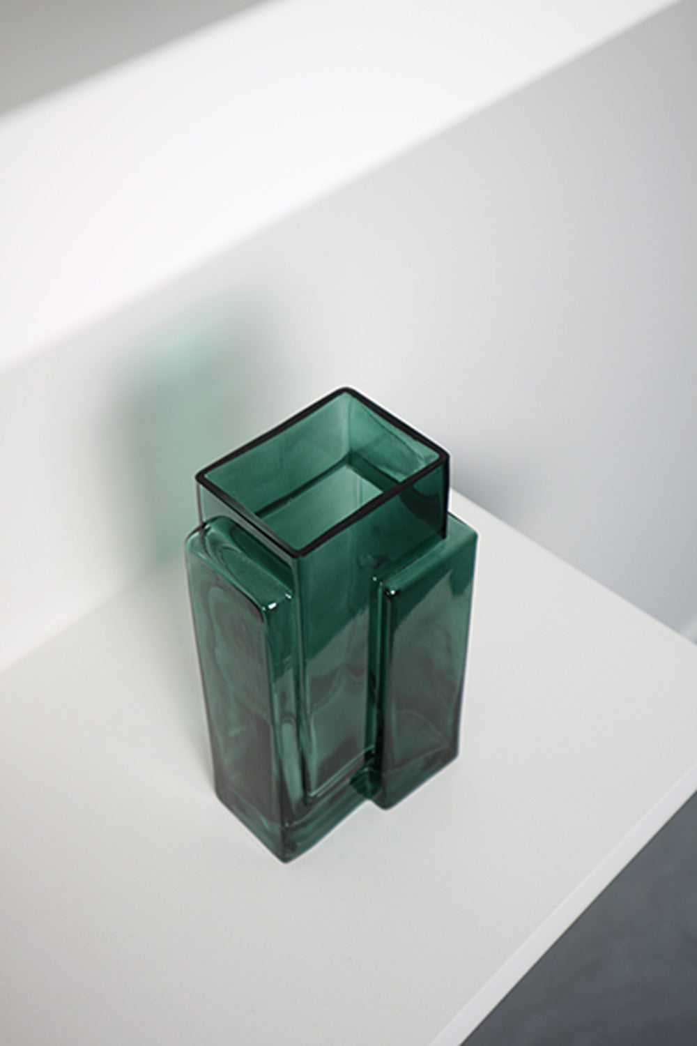 Glazen vaas | Groen
