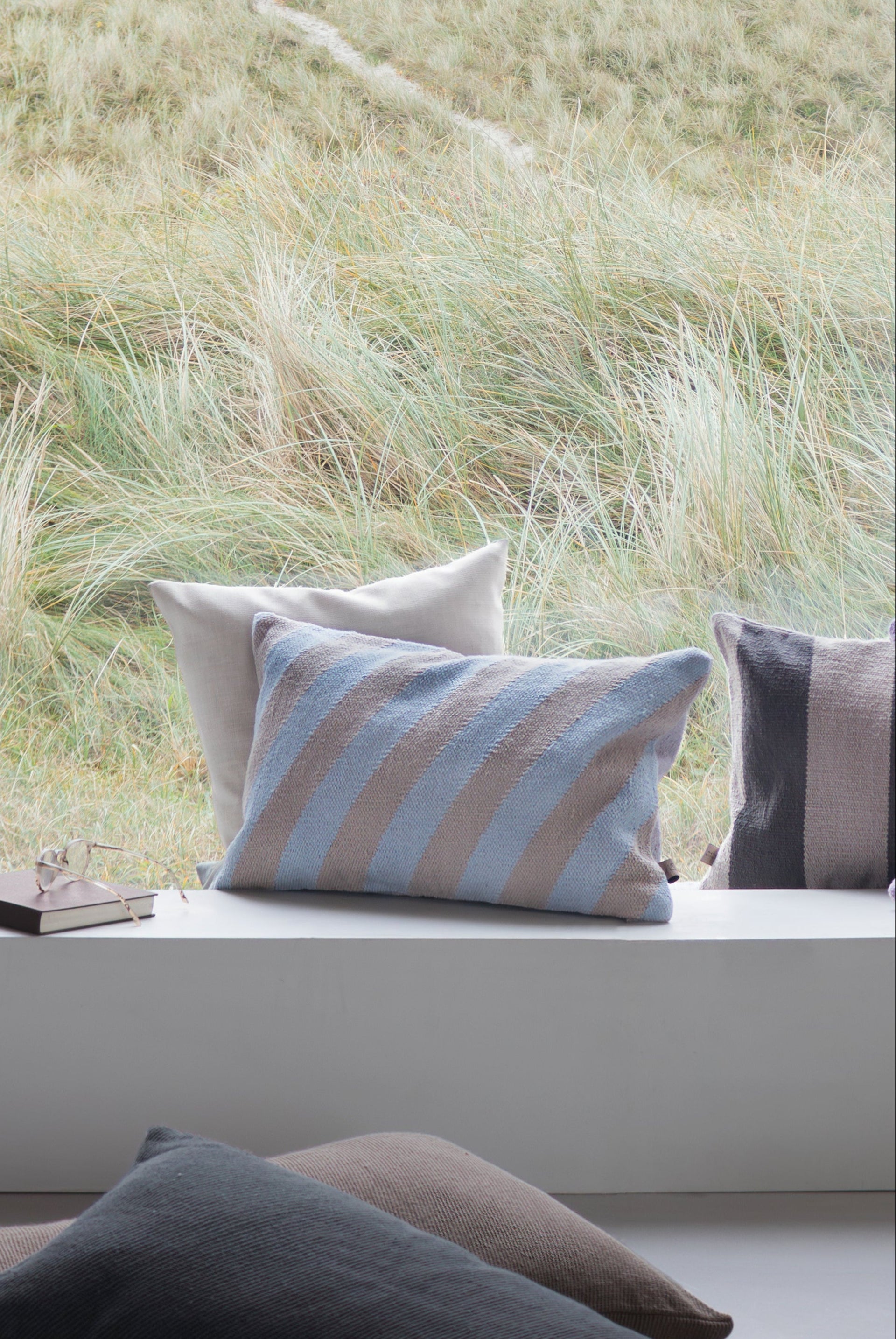 Across kussenhoes | Blauw