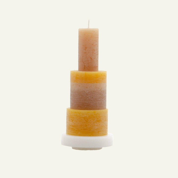 gele Stan Editions Candle Stack kaars